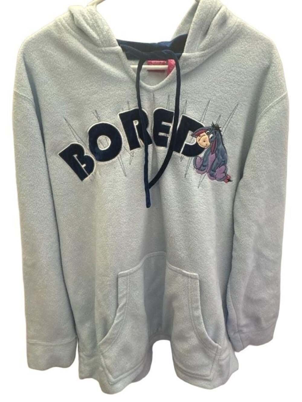 The Wonderful World Of Disney Eeyore Bored Hoodie Size 2X